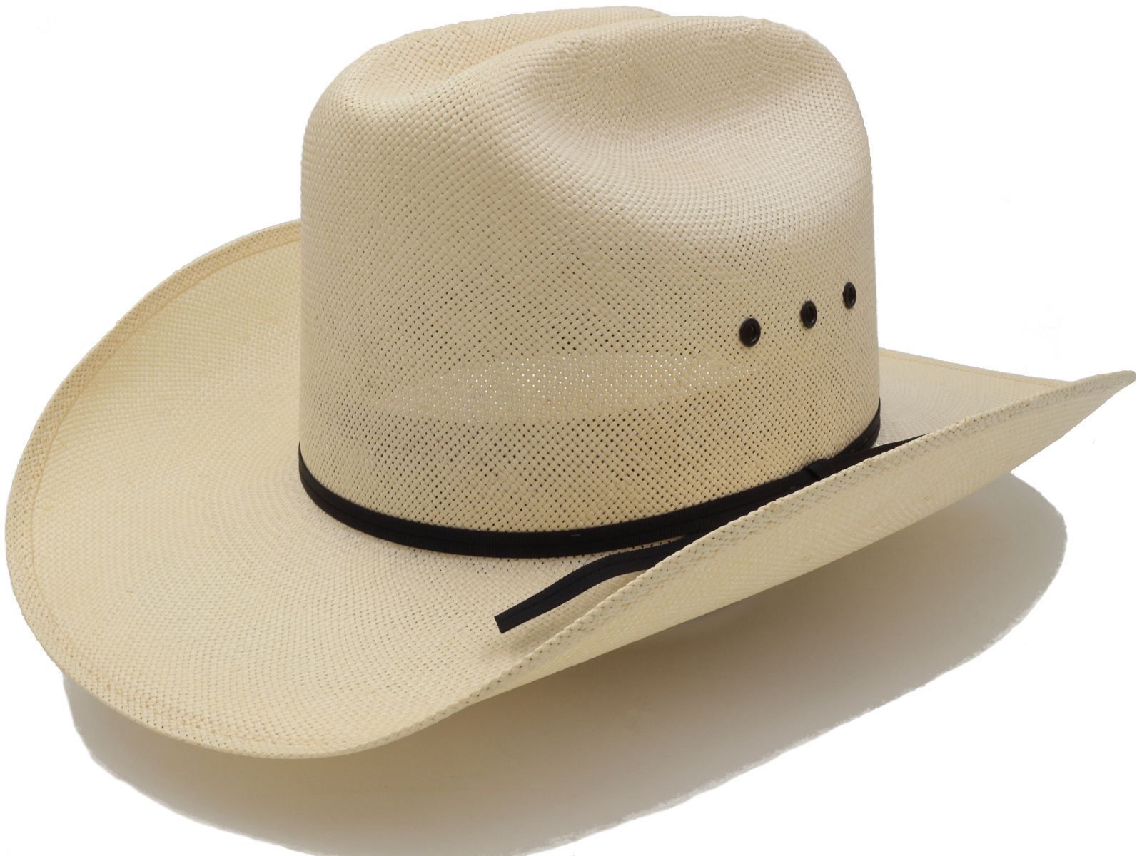 Western store straw hats